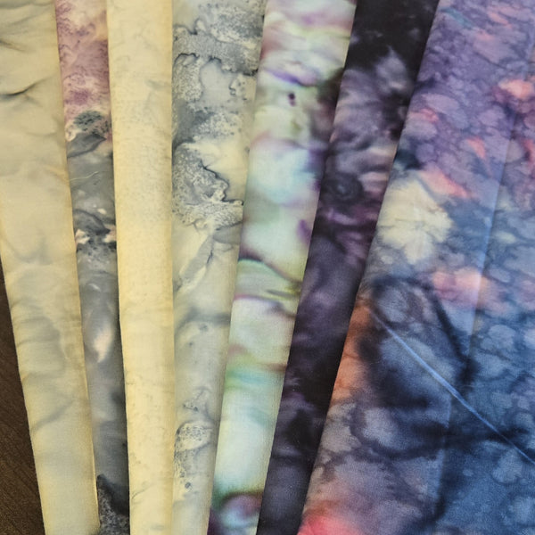 Matt's Mystery Bundles -  4.59 yards - Batiks #71 - Remnants