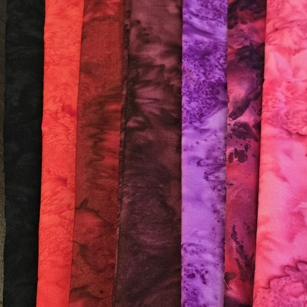 Matt's Mystery Bundles -  4.86 yards  - Batiks #52- Assorted Remnants