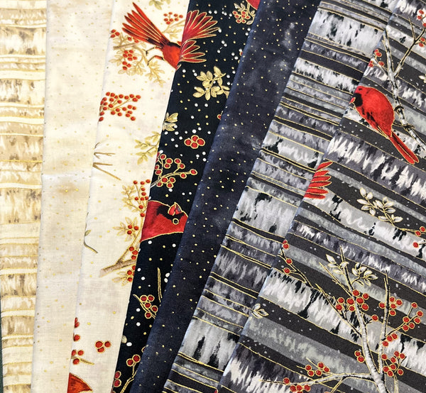 Matt's Mystery Bundles - 5.394 yards - Berries & Birch - Assorted Remnants