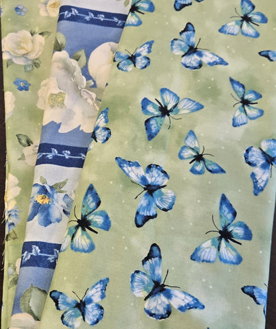 Matt's Mystery Bundles -  3.132 yards - Blue Harmony  - Assorted Remnants