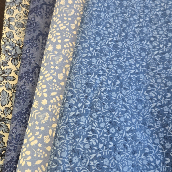 Matt's Mystery Bundles -  3.306 yards - Blues - Assorted Remnants