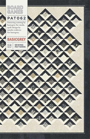 BOARD GAMES - BASICGREY Quilt Pattern 062 DIGITAL DOWNLOAD