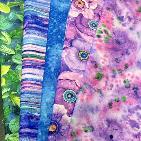 Matt's Mystery Bundles -  3.828 yards - On The Bright Side - Assorted Remnants