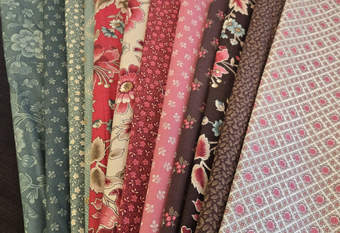 Matt's Mystery Bundles -  10.266 yards  - Brocade #2 - Assorted Remnants