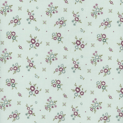 Riley Blake Renew C17281 Bleached Denim Floral By The Yard