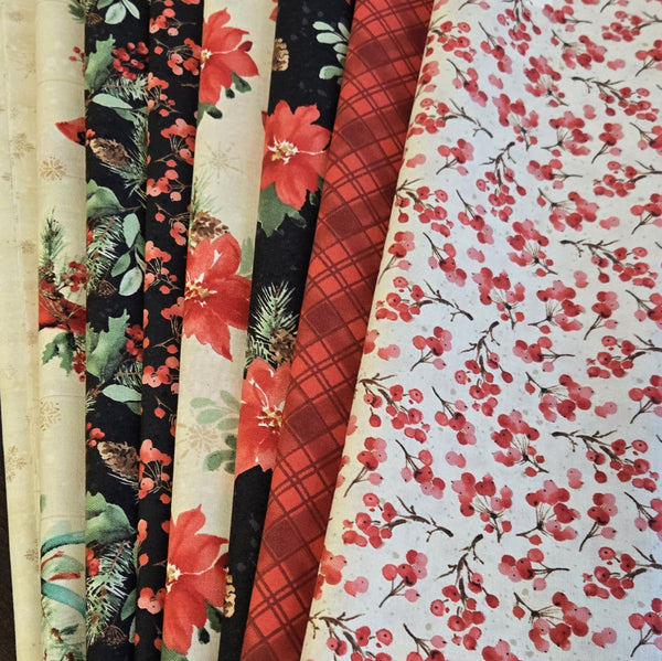 Matt's Mystery Bundles - 4.698 yards - Cardinal Celebration #2 - Assorted Remnants