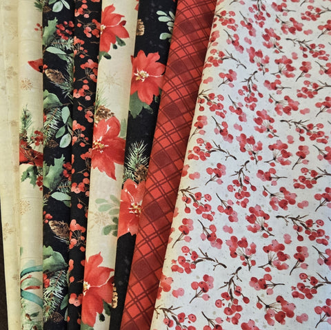 Matt's Mystery Bundles - 4.698 yards - Cardinal Celebration #2 - Assorted Remnants