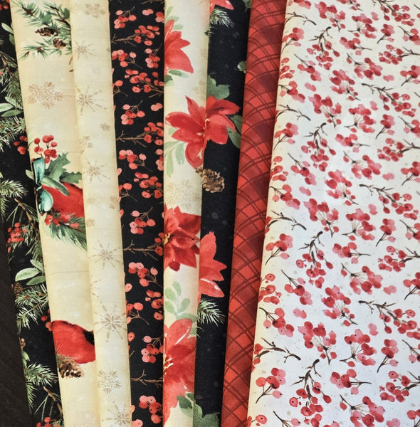 Matt's Mystery Bundles - 4.524 yards - Cardinal Celebration #3 - Assorted Remnants