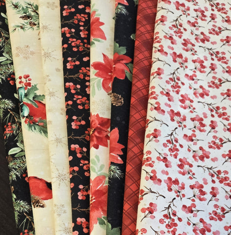 Matt's Mystery Bundles - 4.524 yards - Cardinal Celebration #3 - Assorted Remnants