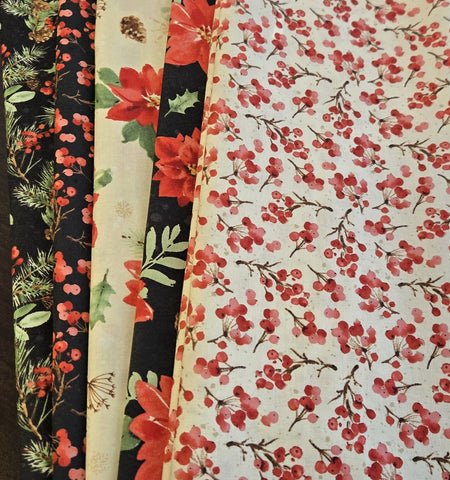 Matt's Mystery Bundles -  3.828 yards - Cardinal Celebration #4 - Assorted Remnants