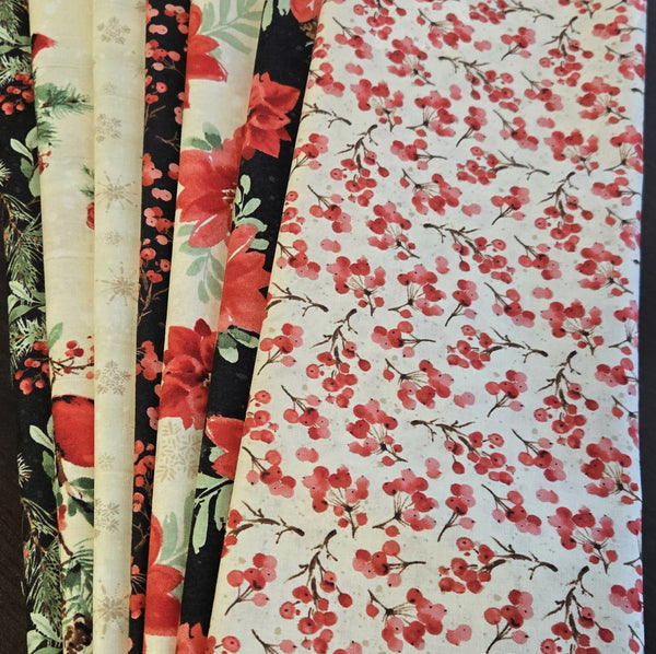 Matt's Mystery Bundles -  4.002 yards - Cardinal Celebration #5- Assorted Remnants