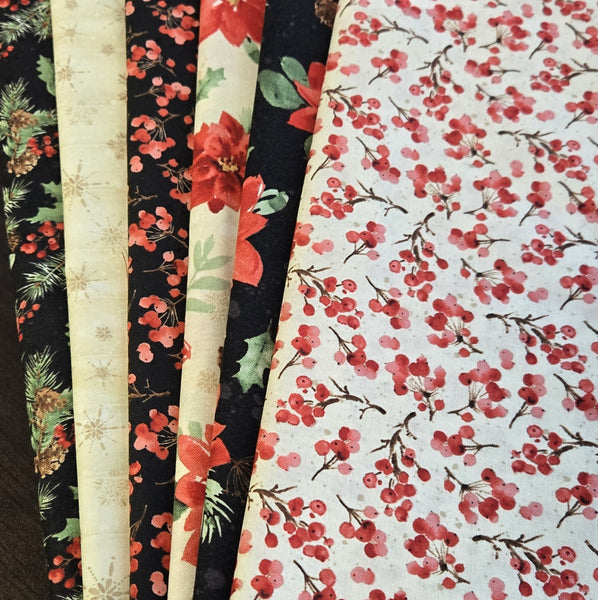 Matt's Mystery Bundles - 3.654 yards - Cardinal Celebration #8- Assorted Remnants
