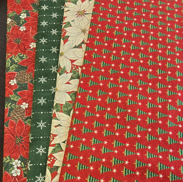 Matt's Mystery Bundles -  3.828 yards - Christmas #200 - Assorted Remnants