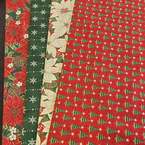 Matt's Mystery Bundles -  3.828 yards - Christmas #200 - Assorted Remnants