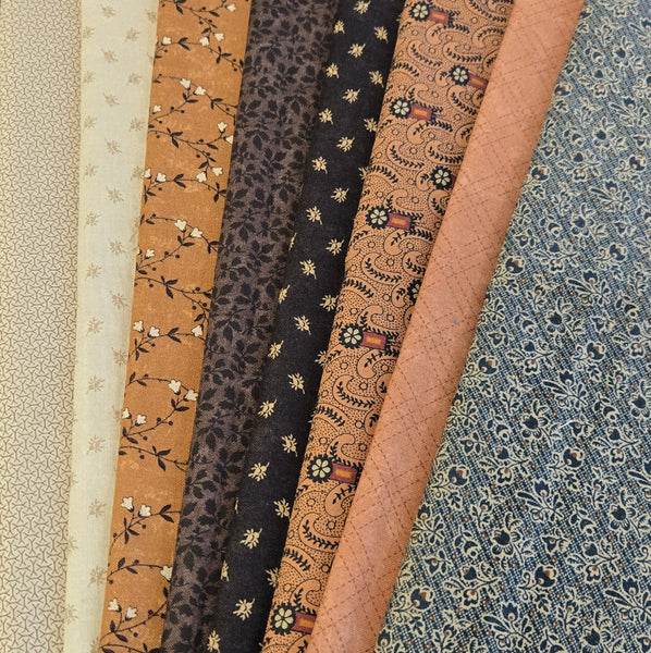 Matt's Mystery Bundles - 5.22 yards - Civil War #21 - Assorted Remnants