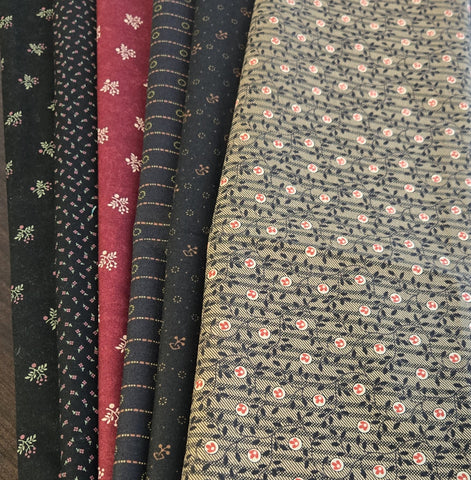 Matt's Mystery Bundles -  3.306 yards - Civil War #350 - Assorted Remnants