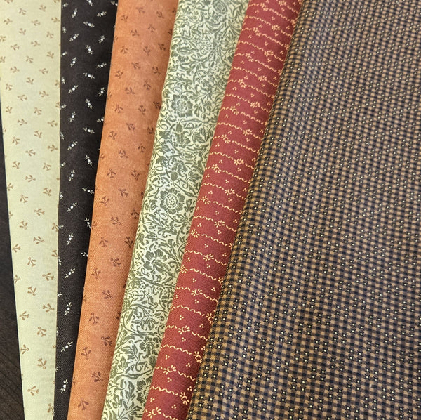 Matt's Mystery Bundles -  4.524 yards - Civil War #4 - Assorted Remnants