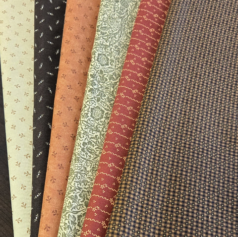 Matt's Mystery Bundles -  4.524 yards - Civil War #4 - Assorted Remnants