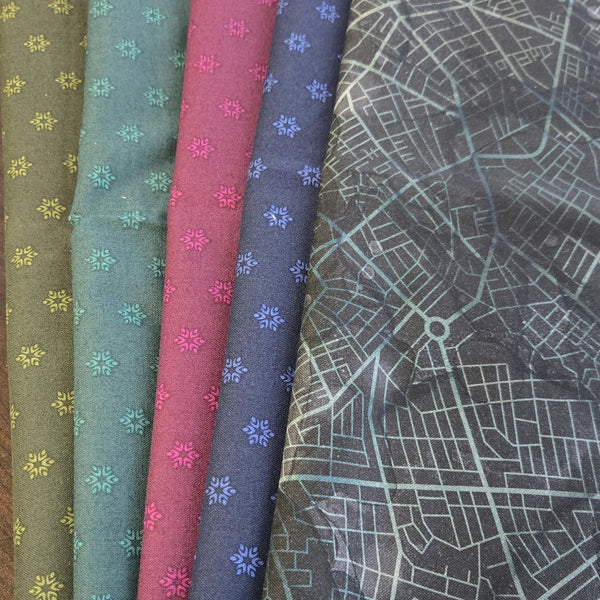 Matt's Mystery Bundles -  3.828 yards - Darks - Assorted Remnants