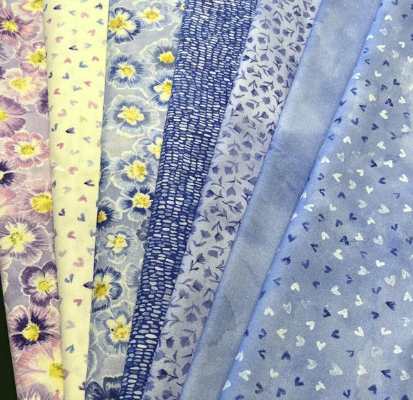 Matt's Mystery Bundles - 5.22 yards - Delphinium - Assorted Remnants