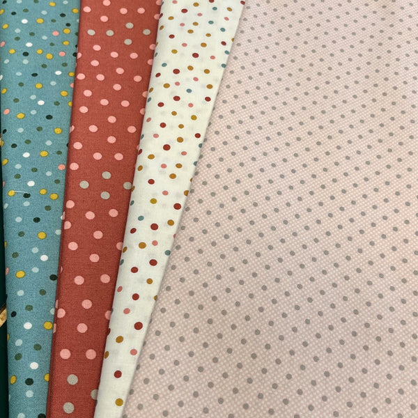 Matt's Mystery Bundles - 3.654 yards - Dots #1 - Assorted Remnants