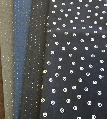 Matt's Mystery Bundles -  3.828 yards - Dots - Assorted Remnants