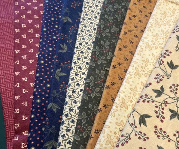 Matt's Mystery Bundles - 5.916 yards - Kansas Troubles Flannel #2- Assorted Remnants