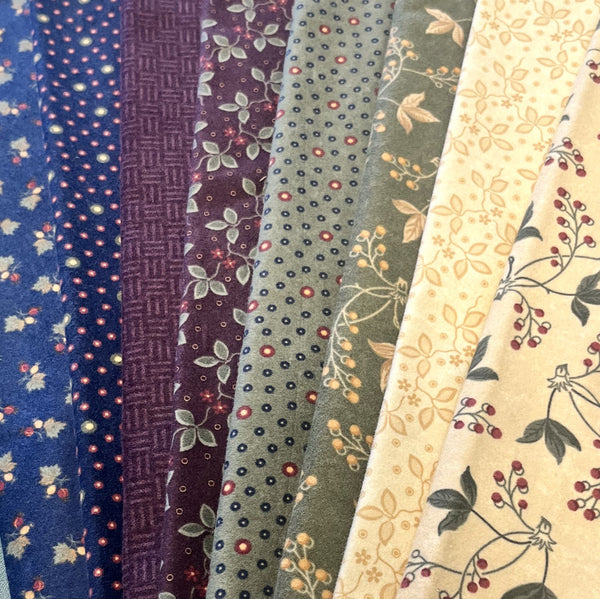 Matt's Mystery Bundles -  4.002 yards - Kansas Troubles Flannel #4 - Assorted Remnants