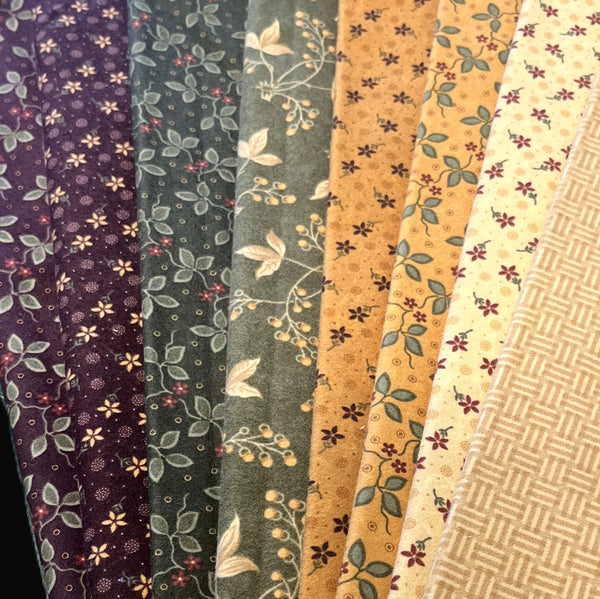 Matt's Mystery Bundles -  3.828 yards - Kansas Troubles Flannel #6 - Assorted Remnants