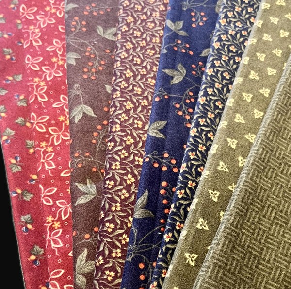 Matt's Mystery Bundles - 4.524 yards - Kansas Troubles Flannel #7 - Assorted Remnants