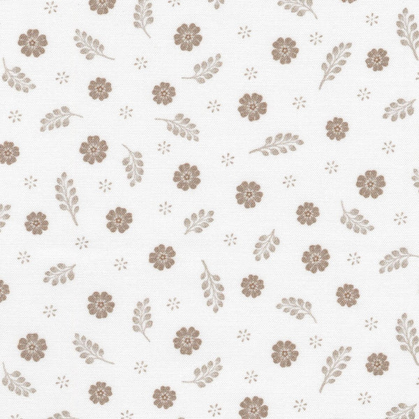 Kaufman Feathers And Flora 22750 15 Ivory By The Yard