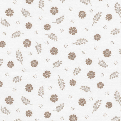 Kaufman Feathers And Flora 22750 15 Ivory By The Yard