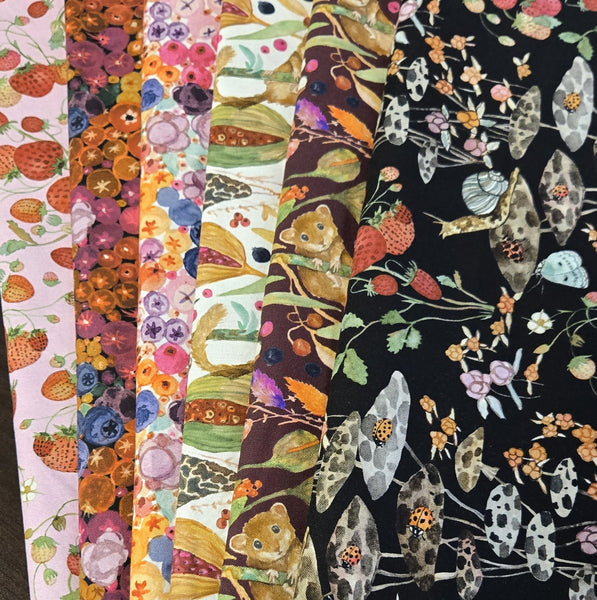 Matt's Mystery Bundles -  5.22 yards - Forest Friends #2  - Assorted Remnants