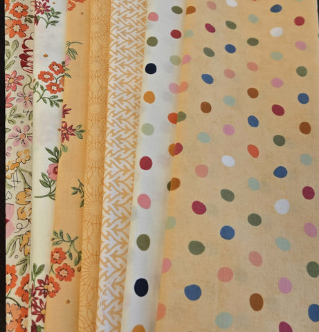 Matt's Mystery Bundles - 4.35 yards - Fieldrush Gold - Assorted Remnants