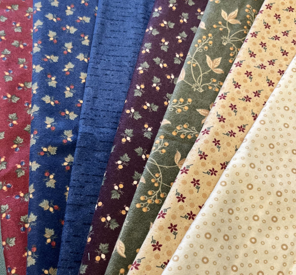 Matt's Mystery Bundles - 5.22 yards - Flannel Season - Assorted Remnants