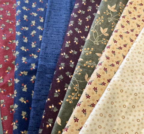 Matt's Mystery Bundles - 5.22 yards - Flannel Season - Assorted Remnants