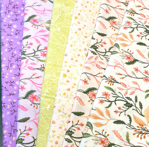 Matt's Mystery Bundles - 5.394 yards - Floral Fondant - Assorted Remnants