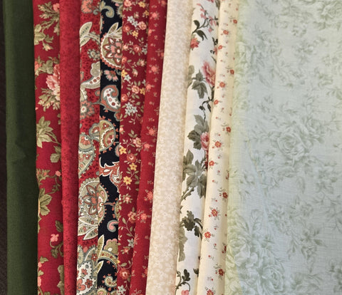 Matt's Mystery Bundles -  6.612 yards - Flowers - Assorted Remnants