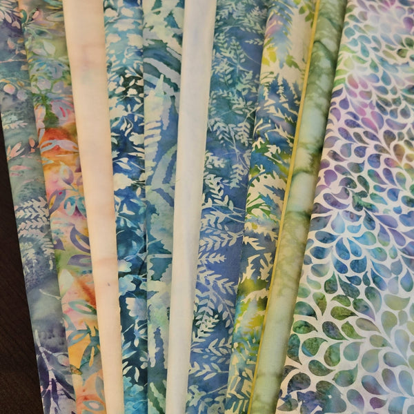 Matt's Mystery Bundles - 7.56 yards - Flowers & Ferns - Assorted Remnants