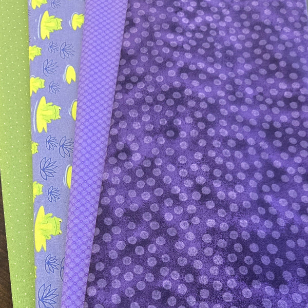 Matt's Mystery Bundles -  4.002 yards - Frog - Assorted Remnants