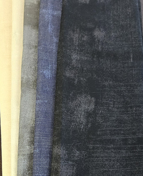 Matt's Mystery Bundles -  4.176 yards  - Grunge #280 - Assorted Remnants