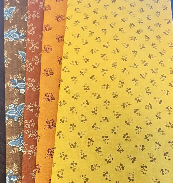 Matt's Mystery Bundles -  3.828 yards - Garden Gatherings - Assorted Remnants