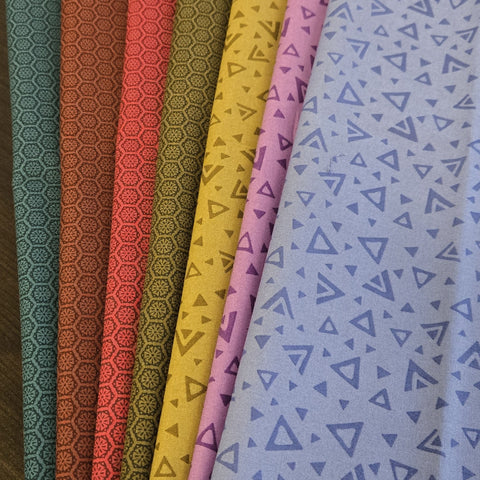 Matt's Mystery Bundles -  3.828 yards - Geometric #2 - Assorted Remnants