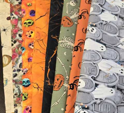 Matt's Mystery Bundles - 6.264 yards - Ghostly- Assorted Remnants