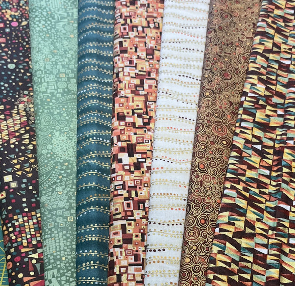 Matt's Mystery Bundles - 7.482 Yards - Golden- Assorted Remnants