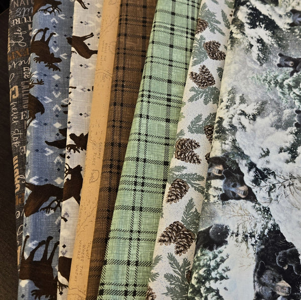 Matt's Mystery Bundles -  8.526 yards - Great Outdoors - Assorted Remnants
