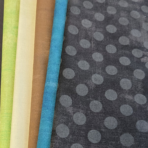 Matt's Mystery Bundles - 4.35 yards - Grunge #25 - Assorted Remnants