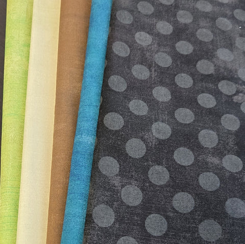 Matt's Mystery Bundles - 4.35 yards - Grunge #25 - Assorted Remnants