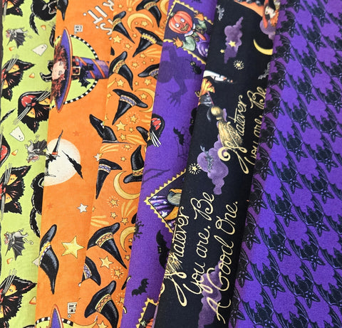 Matt's Mystery Bundles -  6.786 yards - Halloween #3 - Assorted Remnants