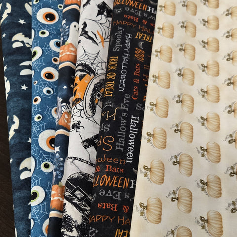 Matt's Mystery Bundles -  4.35 yards - Halloween- Assorted Remnants